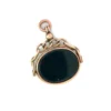 Antique Bloodstone & Carnelian Pendant – 9ct Yellow Gold