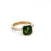 Untitled 10 10 10 10 10 5 Nigerian Tourmaline & Diamond Ring – 9ct Rose Gold