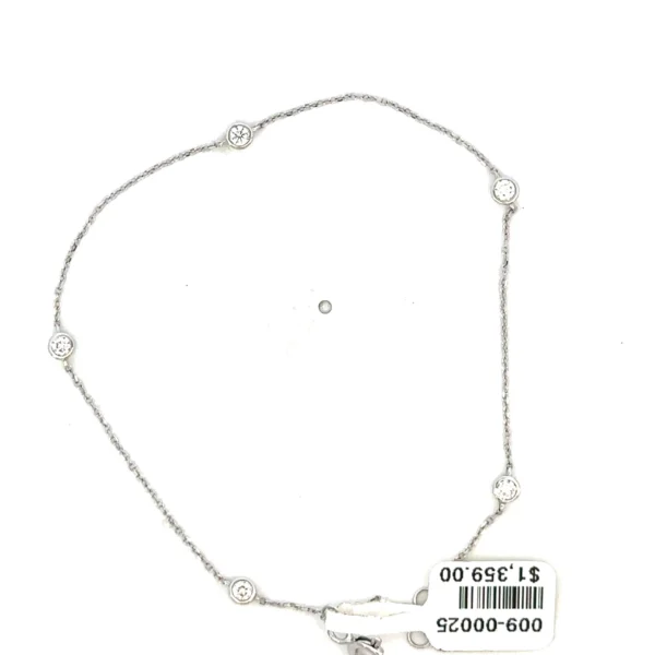 Untitled Diamond Bracelet – 9ct White Gold